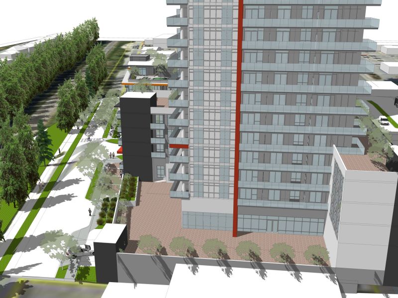 From the property south adjacent Looking down at the amenity.jpg