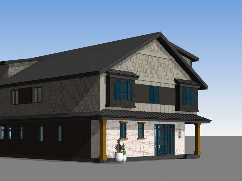 Original Application - Front Left Perspective