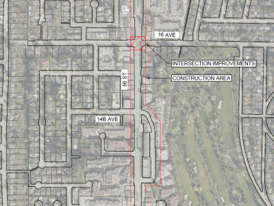 Roadway Repaving Area